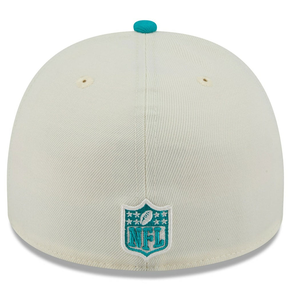 Miami Dolphins New Era 2025 NFL Draft A-Frame 59FIFTY Fitted Hat