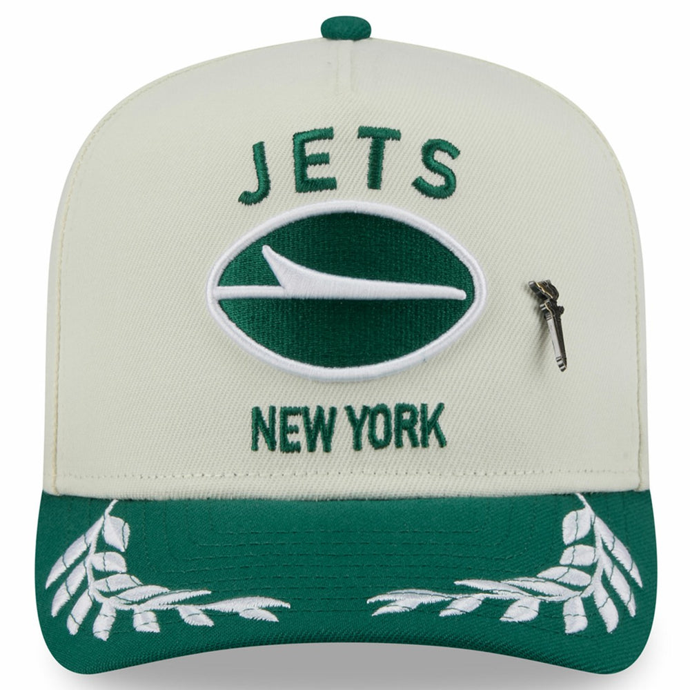 New York Jets New Era 2025 NFL Draft A-Frame 59FIFTY Fitted Hat