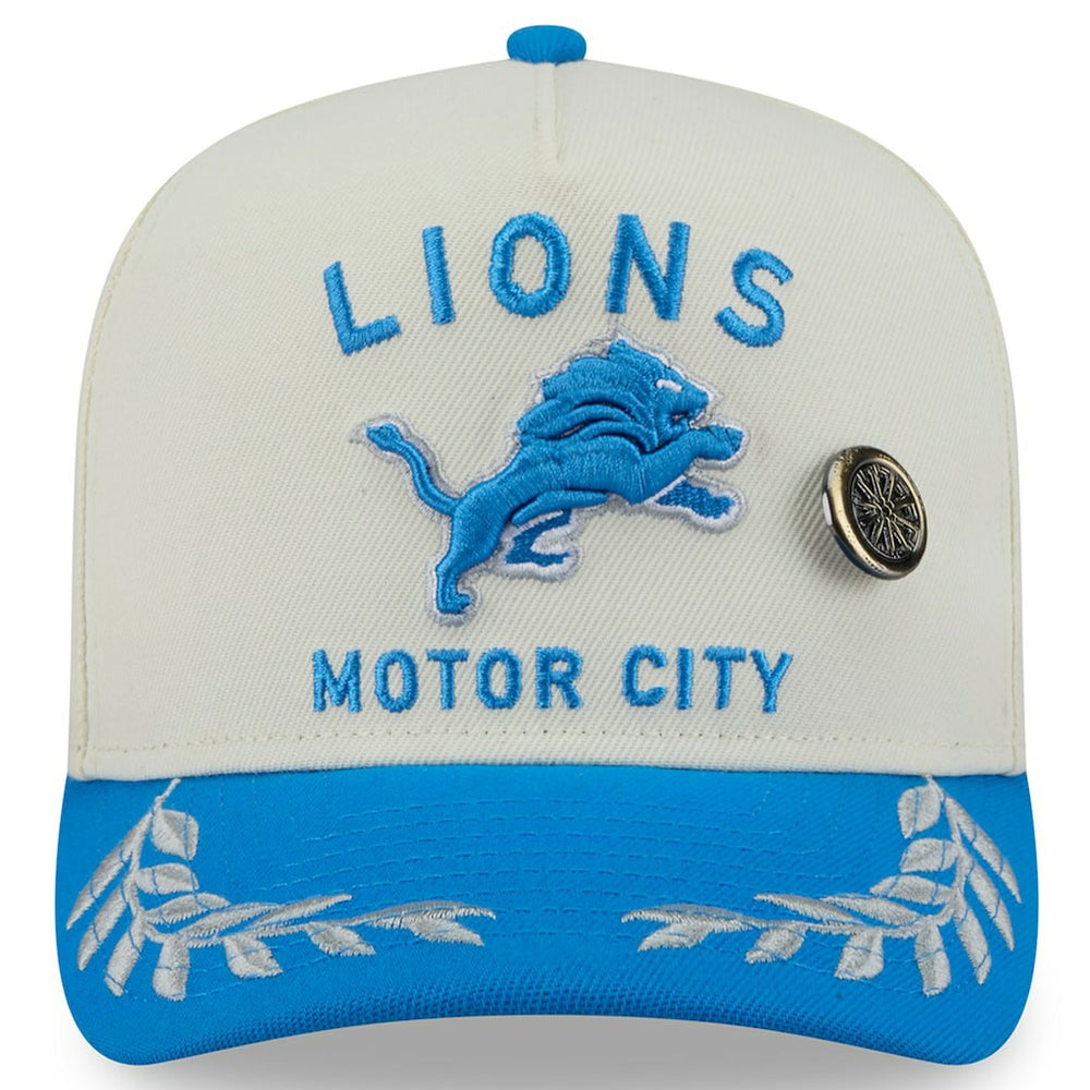 Detroit Lions New Era 2025 NFL Draft A-Frame 59FIFTY Fitted Hat