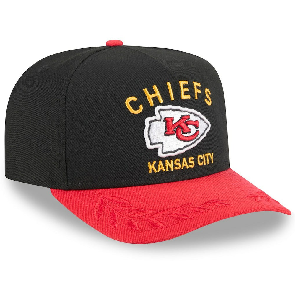Kansas City Chiefs New Era 2025 NFL Draft A-Frame 9FIFTY Snapback Hat