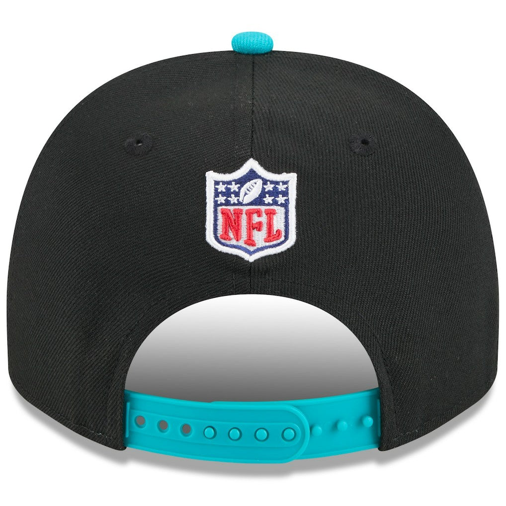 Miami Dolphins New Era 2025 NFL Draft A-Frame 9FIFTY Snapback Hat