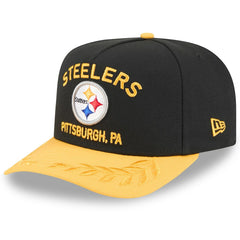 Pittsburgh Steelers New Era 2025 NFL Draft A-Frame 9FIFTY Snapback Hat