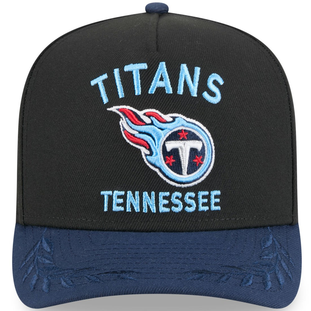 Tennessee Titans New Era 2025 NFL Draft A-Frame 9FIFTY Snapback Hat