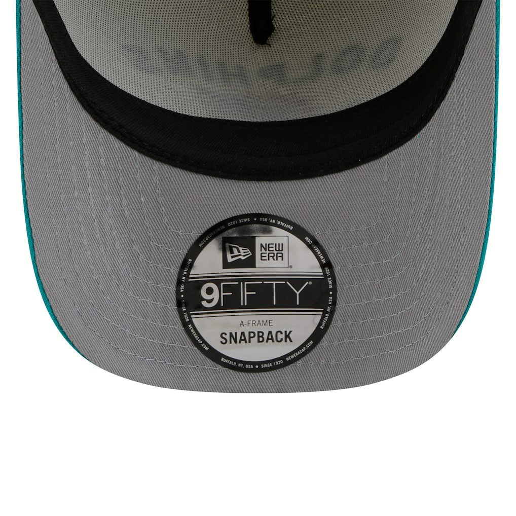 Miami Dolphins New Era 2025 NFL Draft A-Frame 9FIFTY Snapback Hat