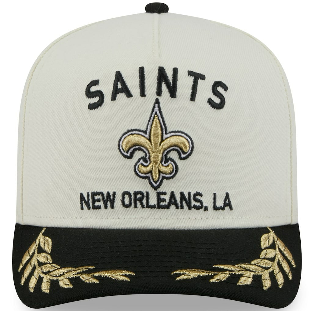 New Orleans Saints New Era 2025 NFL Draft A-Frame 9FIFTY Snapback Hat