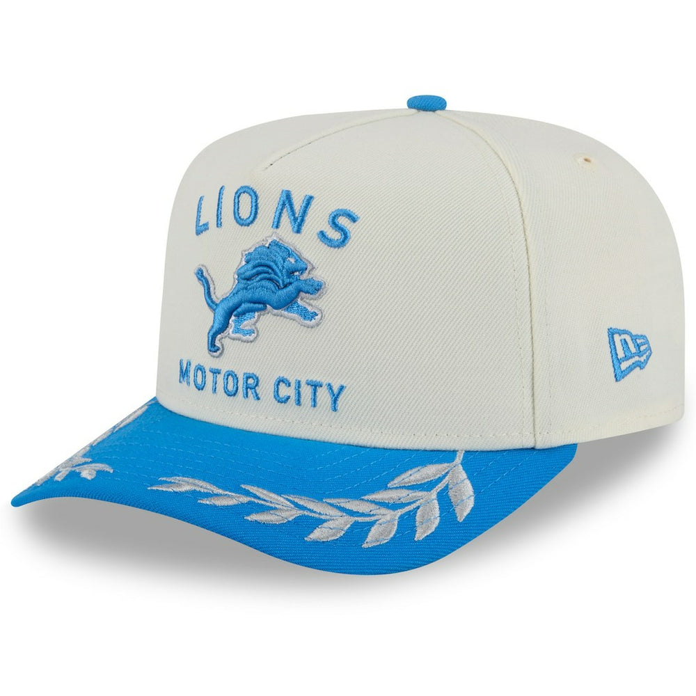 Detroit Lions New Era 2025 NFL Draft A-Frame 9FIFTY Snapback Hat