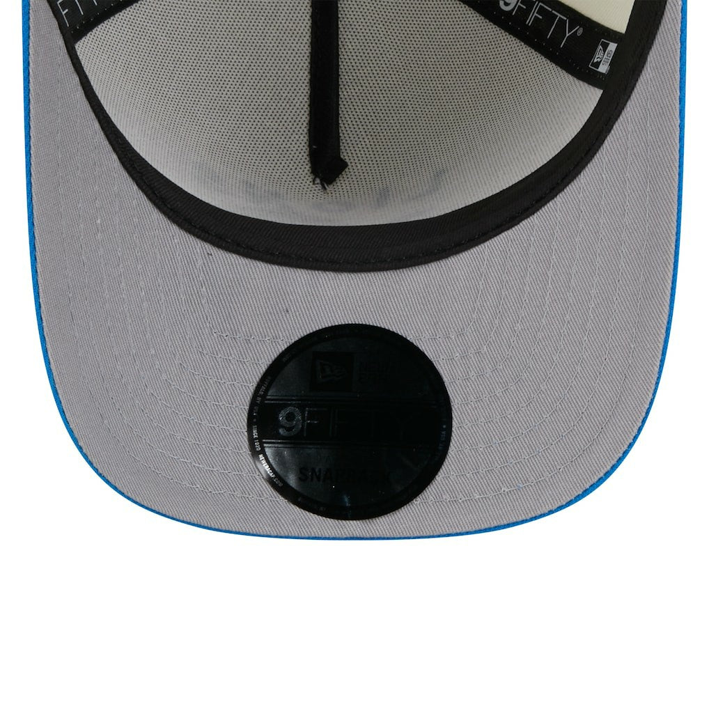 Detroit Lions New Era 2025 NFL Draft A-Frame 9FIFTY Snapback Hat