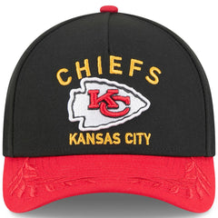 Kansas City Chiefs New Era 2025 NFL Draft 9FORTY A-Frame M-Crown Adjustable Hat