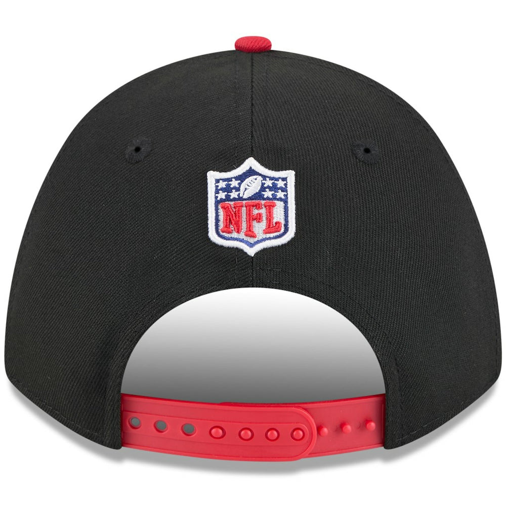 Kansas City Chiefs New Era 2025 NFL Draft 9FORTY A-Frame M-Crown Adjustable Hat