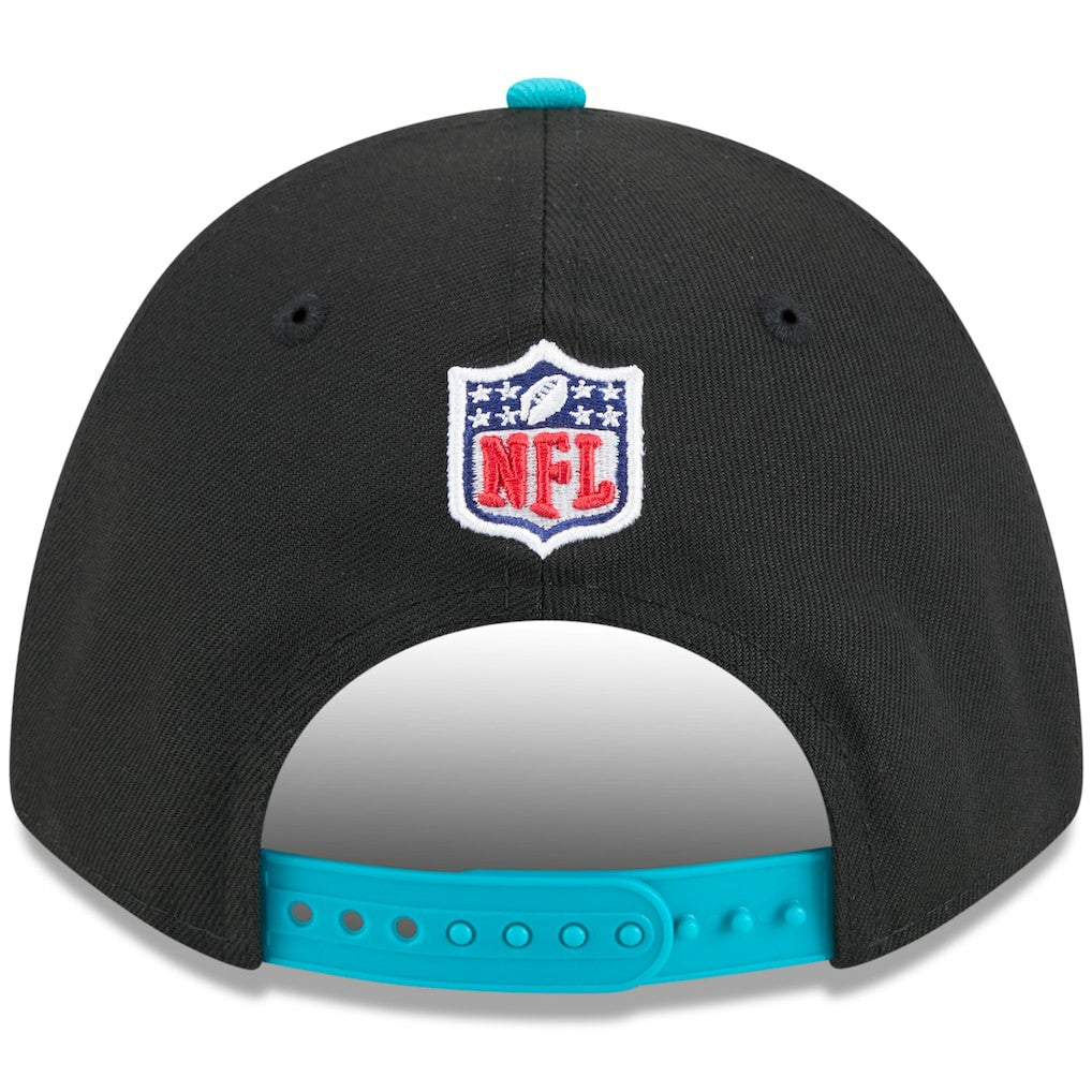 Miami Dolphins New Era 2025 NFL Draft 9FORTY A-Frame M-Crown Adjustable Hat