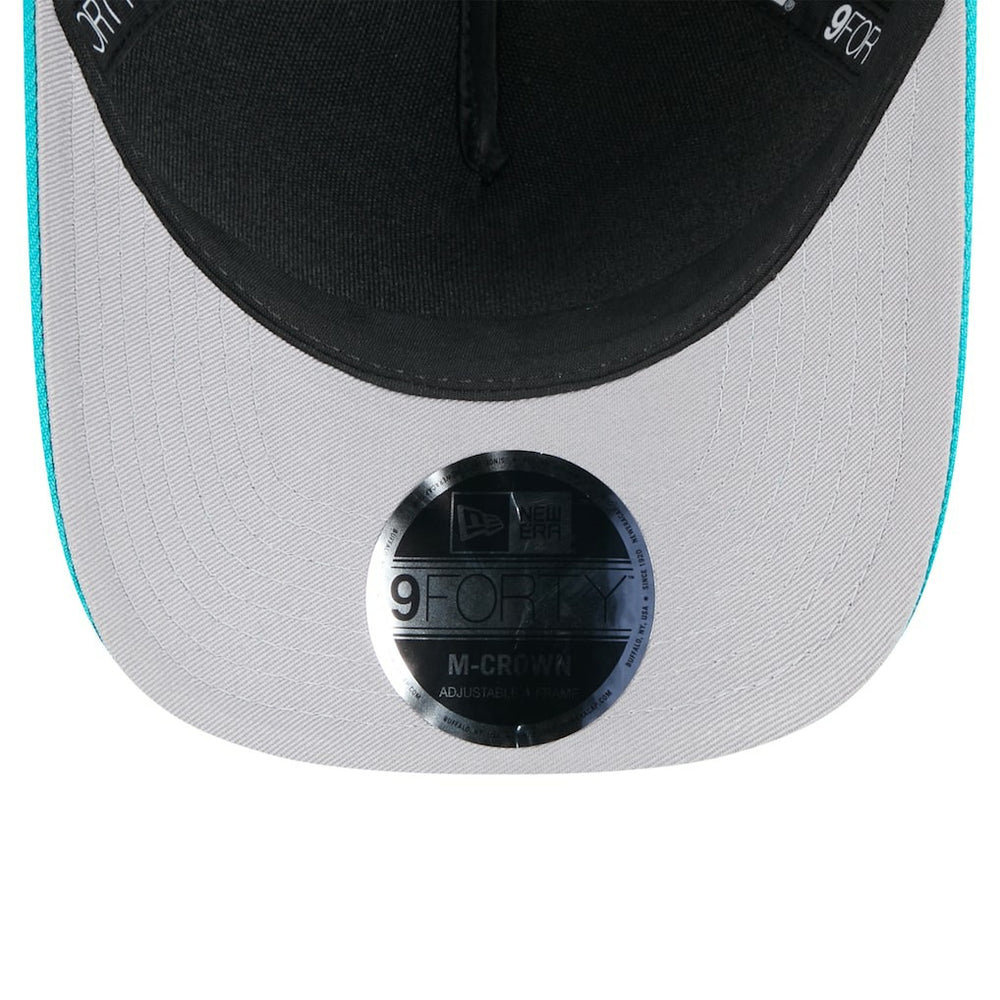 Miami Dolphins New Era 2025 NFL Draft 9FORTY A-Frame M-Crown Adjustable Hat