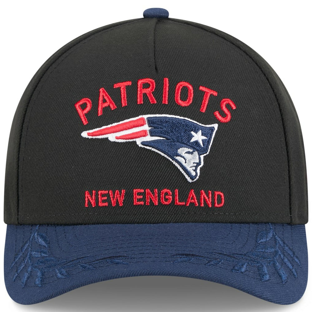 New England Patriots New Era 2025 NFL Draft 9FORTY A-Frame M-Crown Adjustable Hat