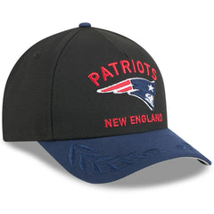New England Patriots New Era 2025 NFL Draft 9FORTY A-Frame M-Crown Adjustable Hat