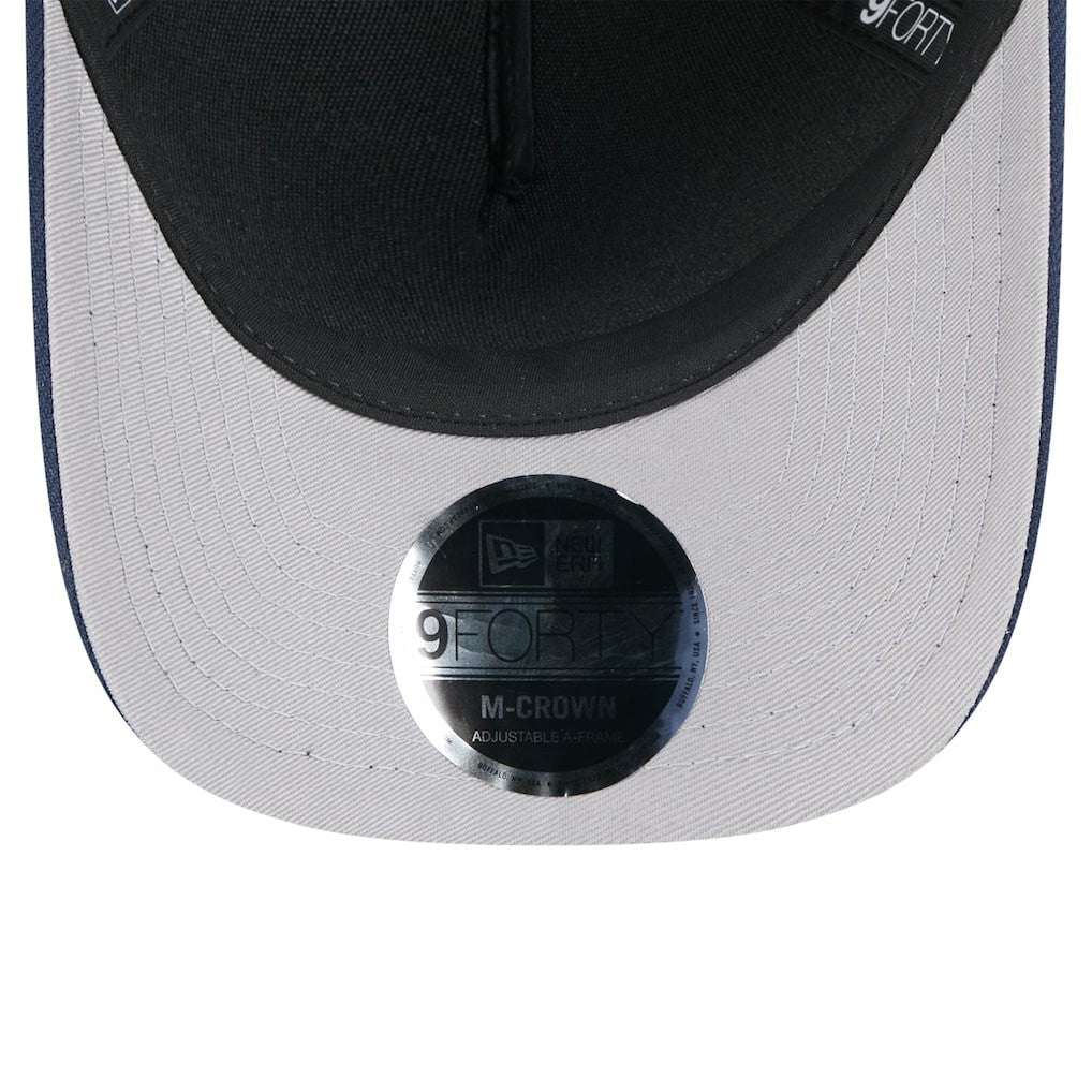 New England Patriots New Era 2025 NFL Draft 9FORTY A-Frame M-Crown Adjustable Hat