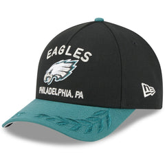 Philadelphia Eagles New Era 2025 NFL Draft 9FORTY A-Frame M-Crown Adjustable Hat