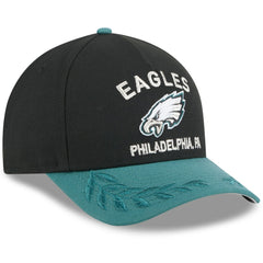 Philadelphia Eagles New Era 2025 NFL Draft 9FORTY A-Frame M-Crown Adjustable Hat