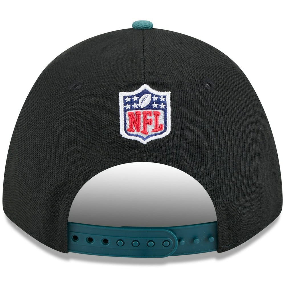 Philadelphia Eagles New Era 2025 NFL Draft 9FORTY A-Frame M-Crown Adjustable Hat