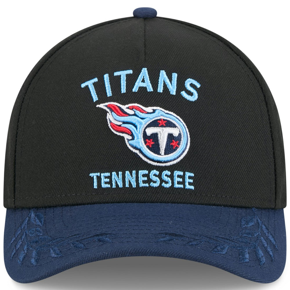 Tennessee Titans New Era 2025 NFL Draft 9FORTY A-Frame M-Crown Adjustable Hat