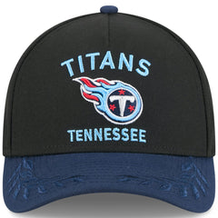 Tennessee Titans New Era 2025 NFL Draft 9FORTY A-Frame M-Crown Adjustable Hat