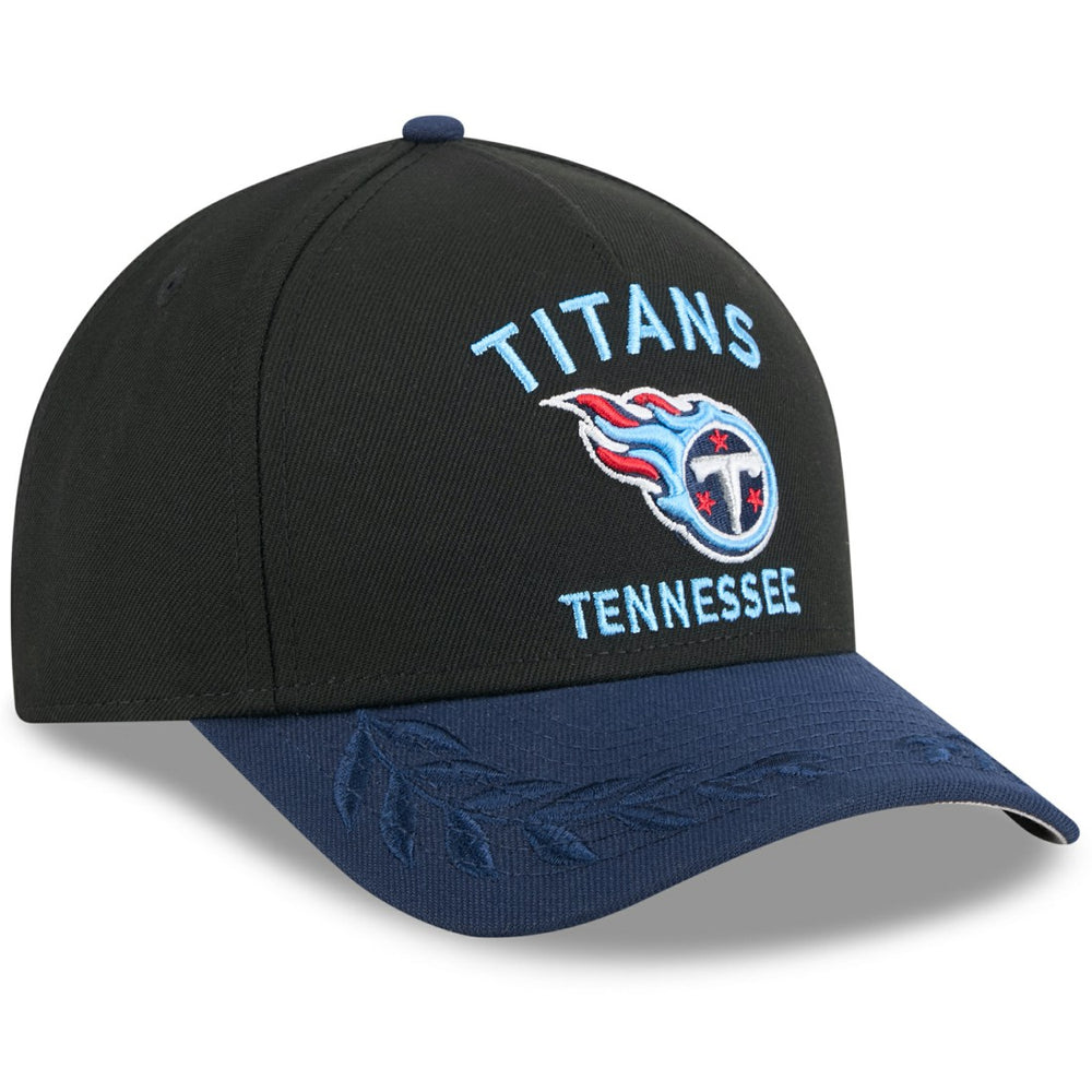 Tennessee Titans New Era 2025 NFL Draft 9FORTY A-Frame M-Crown Adjustable Hat