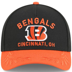 Cincinnati Bengals New Era 2025 NFL Draft 9FORTY A-Frame M-Crown Adjustable Hat