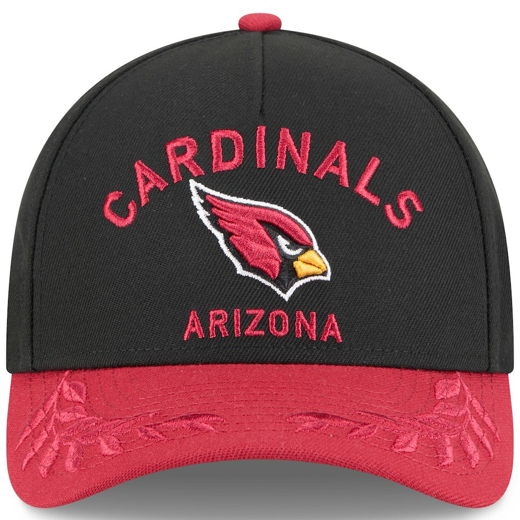 Arizona Cardinals New Era 2025 NFL Draft 9FORTY A-Frame M-Crown Adjustable Hat