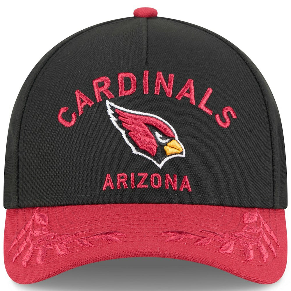 Arizona Cardinals New Era 2025 NFL Draft 9FORTY A-Frame M-Crown Adjustable Hat