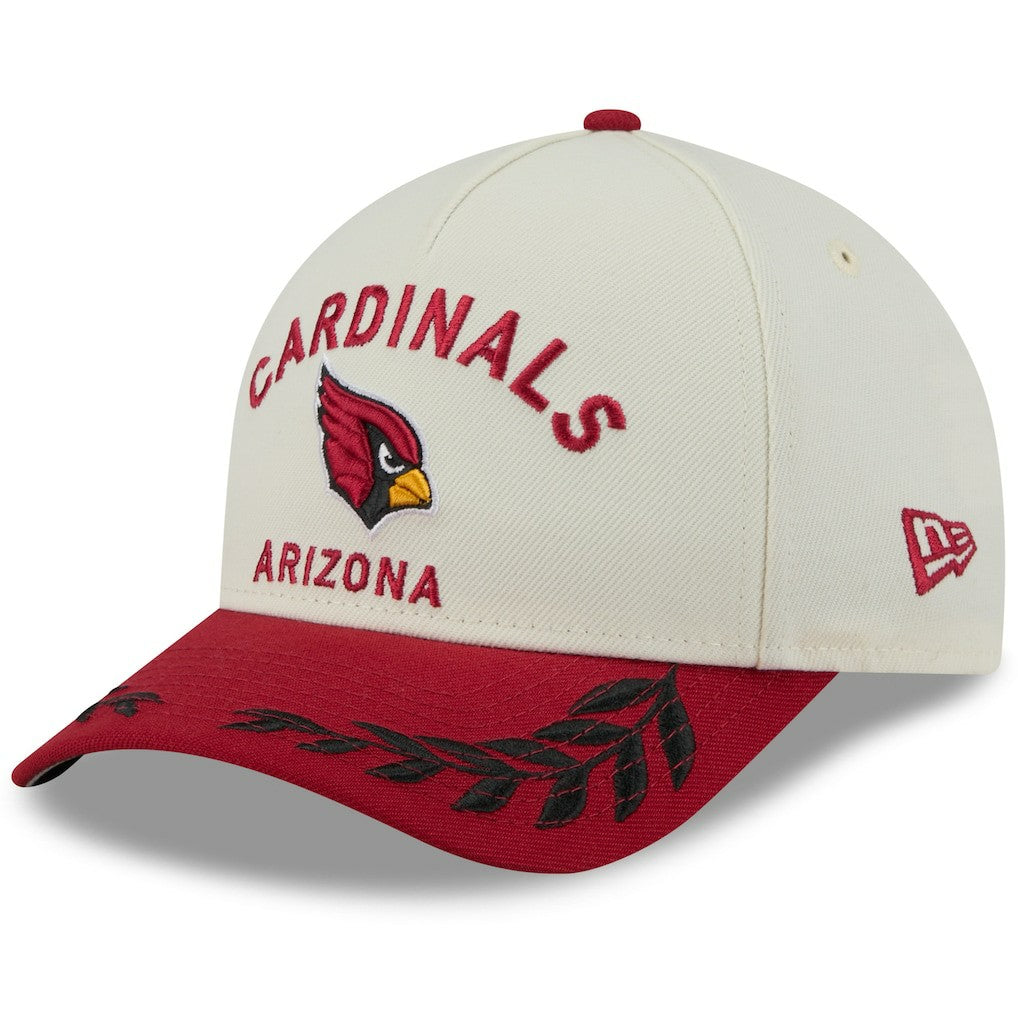 Arizona Cardinals New Era 2025 NFL Draft 9FORTY A-Frame M-Crown Adjustable Hat