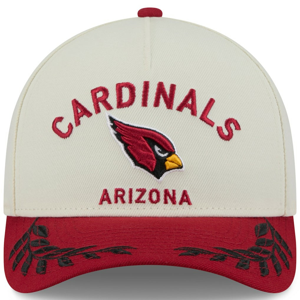 Arizona Cardinals New Era 2025 NFL Draft 9FORTY A-Frame M-Crown Adjustable Hat