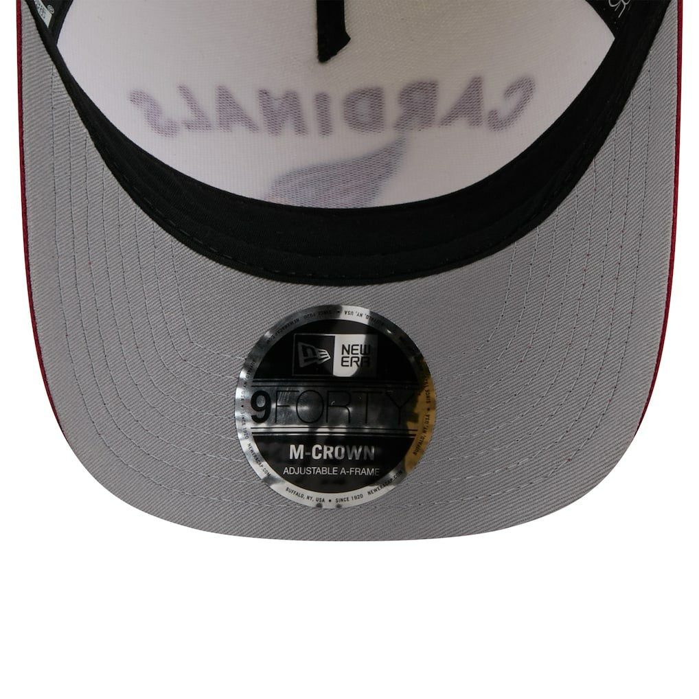 Arizona Cardinals New Era 2025 NFL Draft 9FORTY A-Frame M-Crown Adjustable Hat
