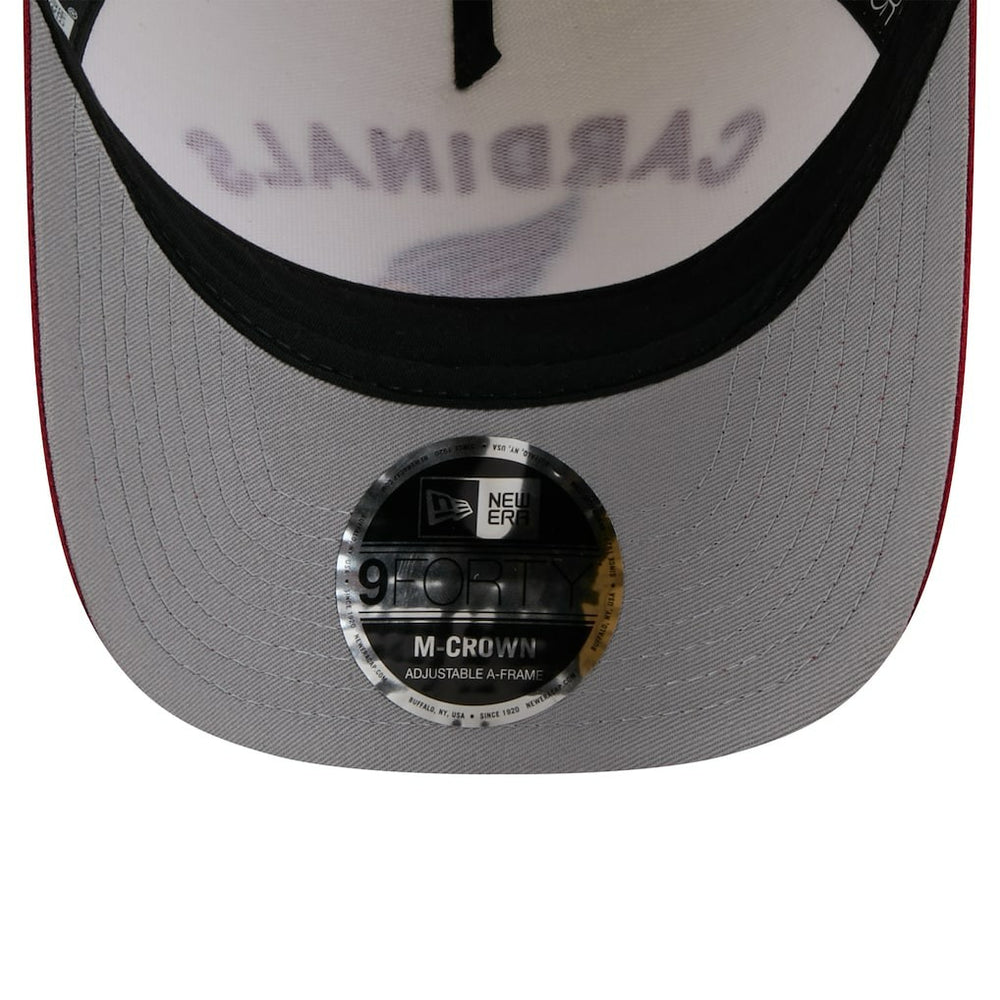 Arizona Cardinals New Era 2025 NFL Draft 9FORTY A-Frame M-Crown Adjustable Hat