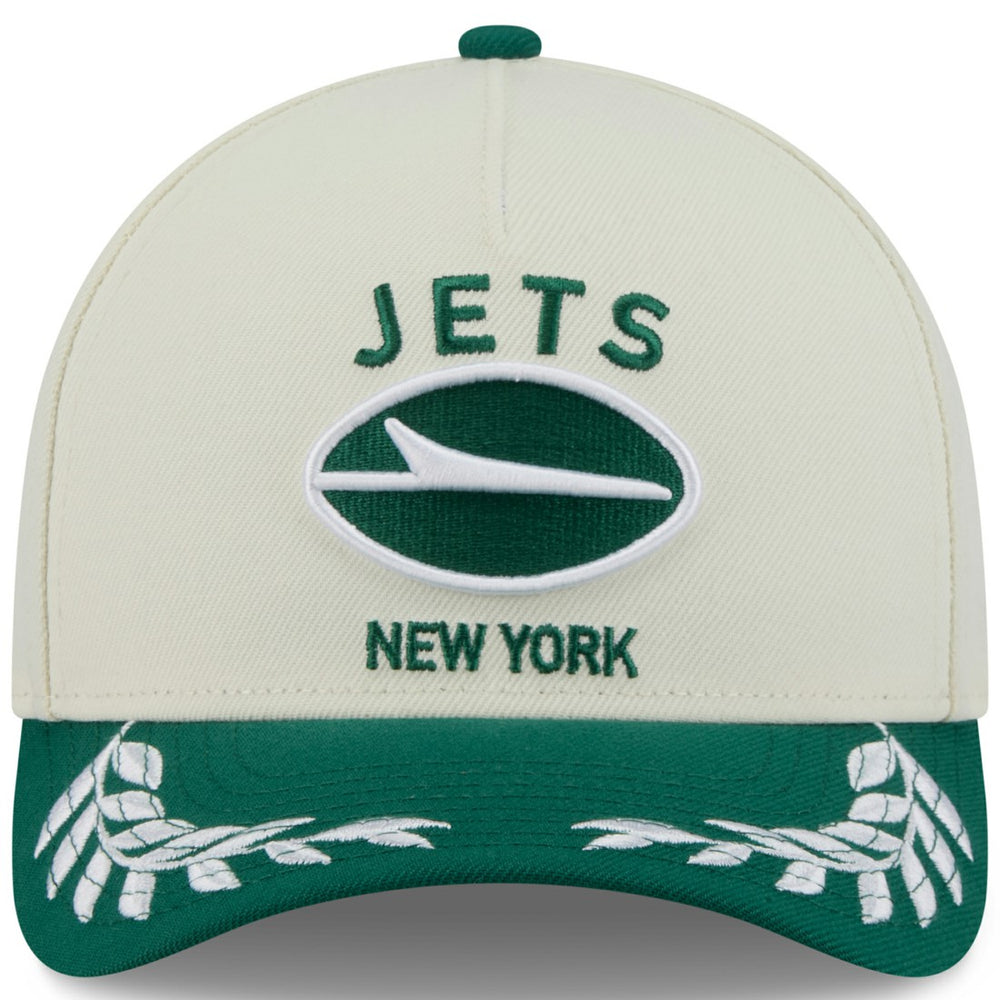 New York Jets New Era 2025 NFL Draft 9FORTY A-Frame M-Crown Adjustable Hat