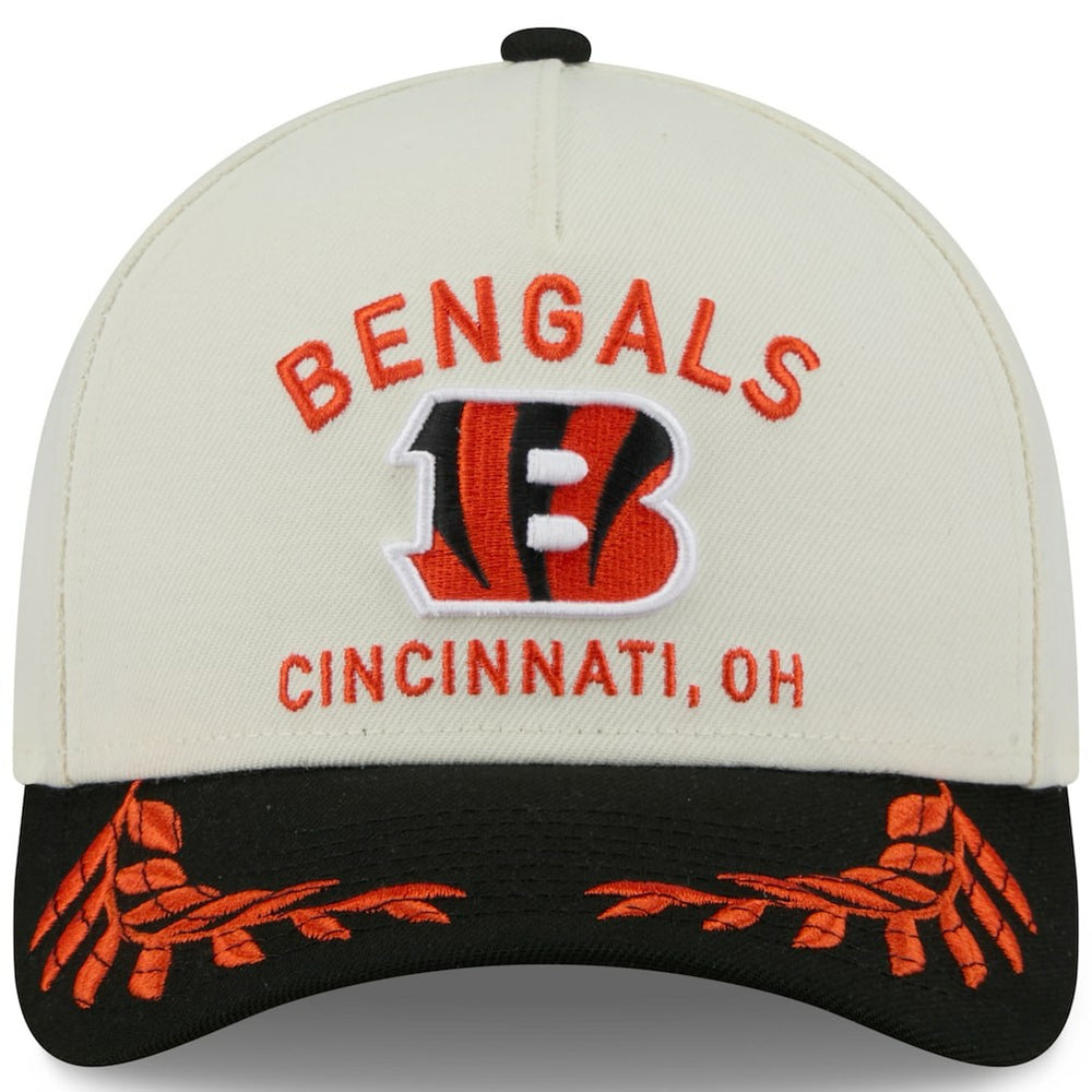 Cincinnati Bengals New Era 2025 NFL Draft 9FORTY A-Frame M-Crown Adjustable Hat