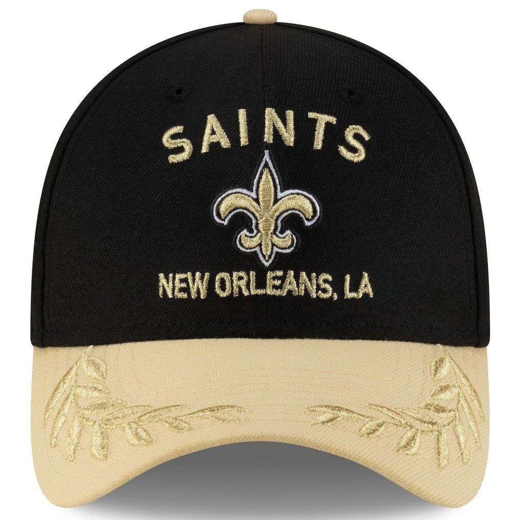 New Orleans Saints New Era 2025 NFL Draft 39THIRTY Flex Hat