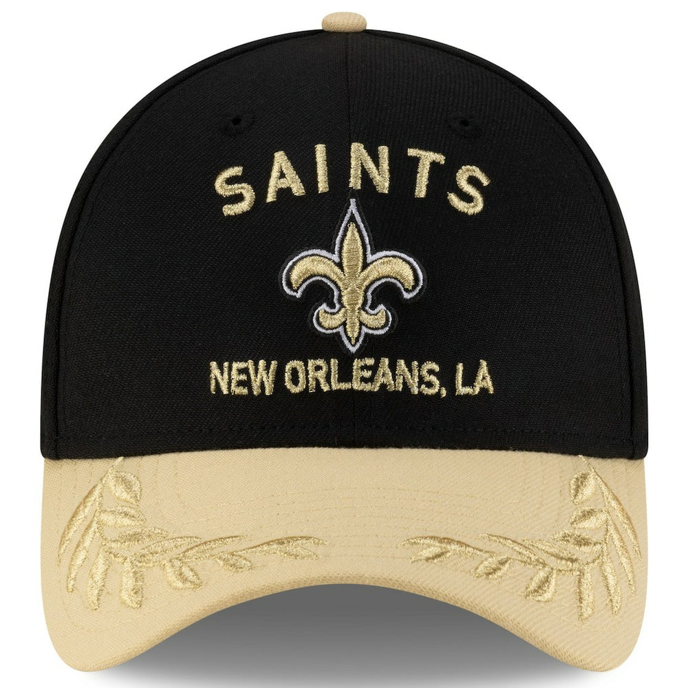 New Orleans Saints New Era 2025 NFL Draft 39THIRTY Flex Hat
