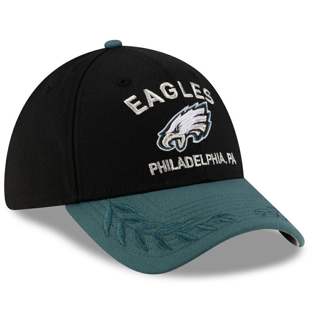 Philadelphia Eagles New Era 2025 NFL Draft 39THIRTY Flex Hat