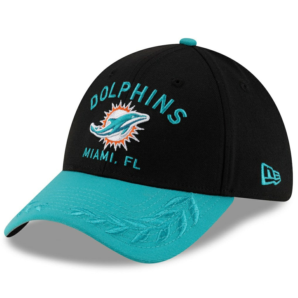 Miami Dolphins New Era 2025 NFL Draft 39THIRTY Flex Hat