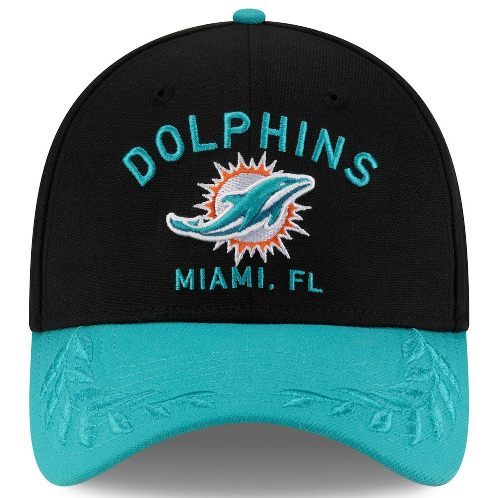 Miami Dolphins New Era 2025 NFL Draft 39THIRTY Flex Hat