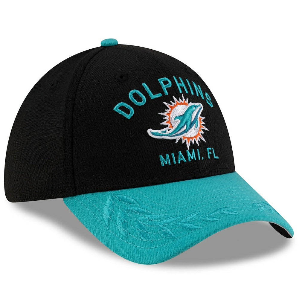 Miami Dolphins New Era 2025 NFL Draft 39THIRTY Flex Hat