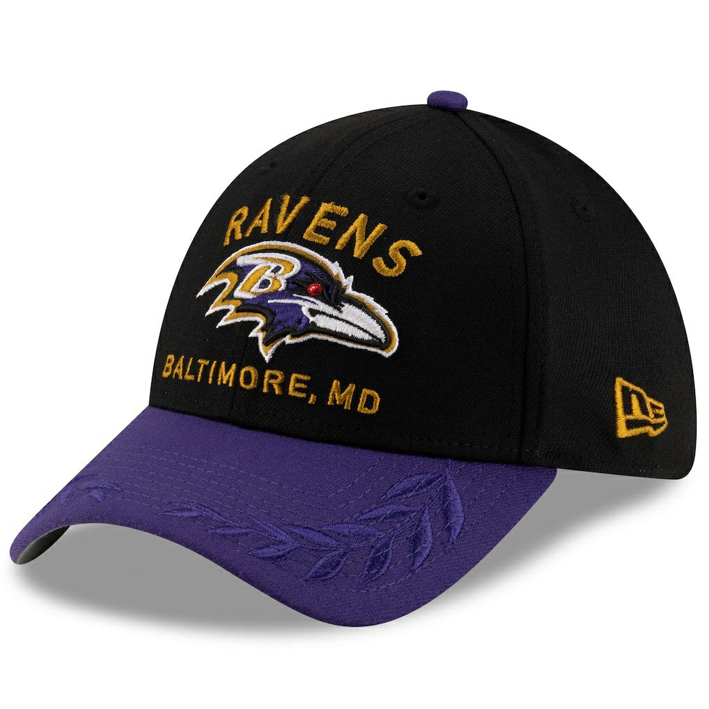 Baltimore Ravens New Era 2025 NFL Draft 39THIRTY Flex Hat