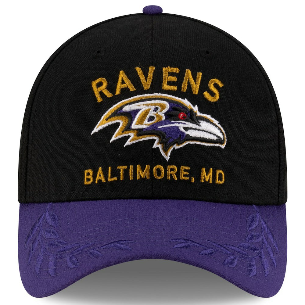 Baltimore Ravens New Era 2025 NFL Draft 39THIRTY Flex Hat