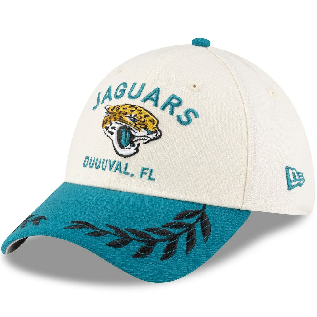 Jacksonville Jaguars New Era 2025 NFL Draft 39THIRTY Flex Hat