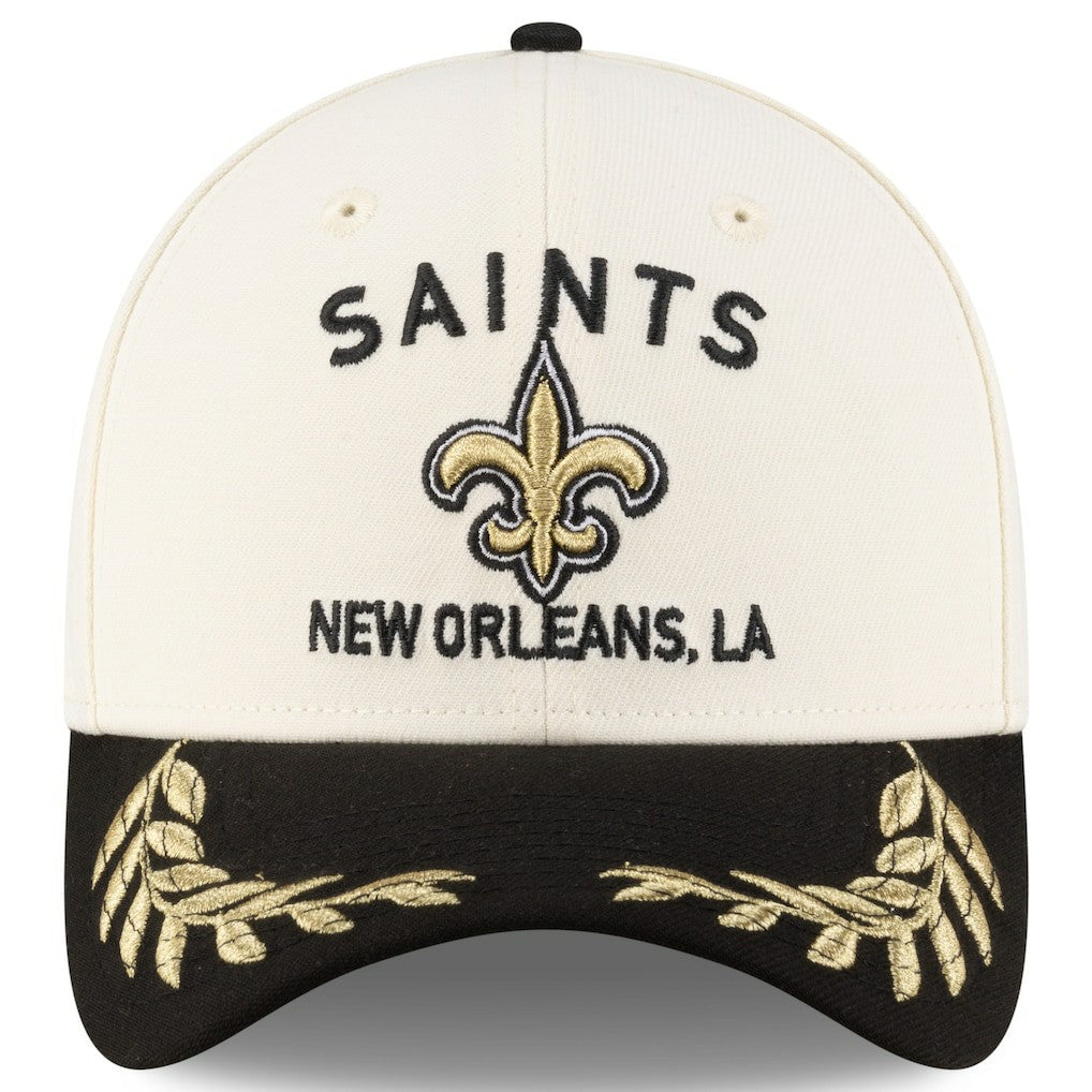 New Orleans Saints New Era 2025 NFL Draft 39THIRTY Flex Hat