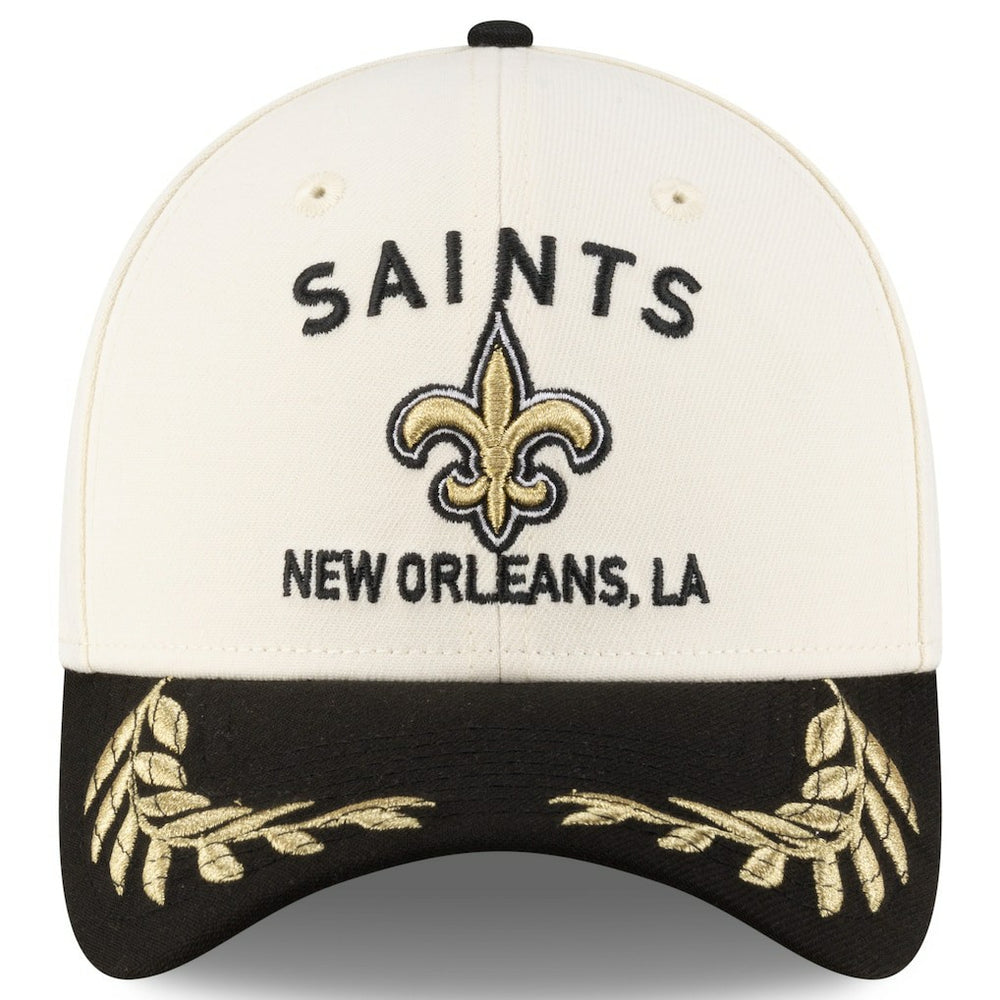 New Orleans Saints New Era 2025 NFL Draft 39THIRTY Flex Hat