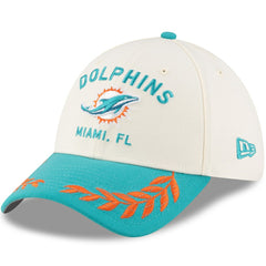 Miami Dolphins New Era 2025 NFL Draft 39THIRTY Flex Hat