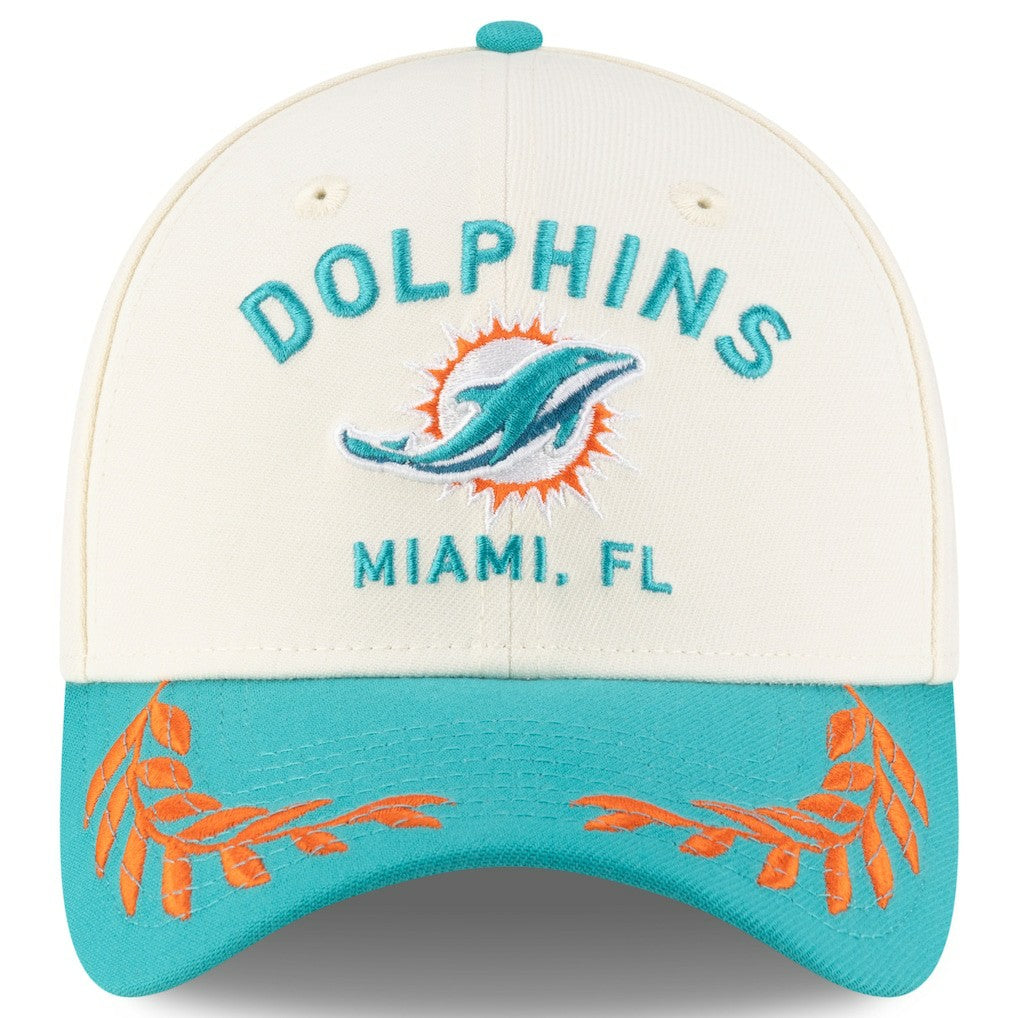 Miami Dolphins New Era 2025 NFL Draft 39THIRTY Flex Hat