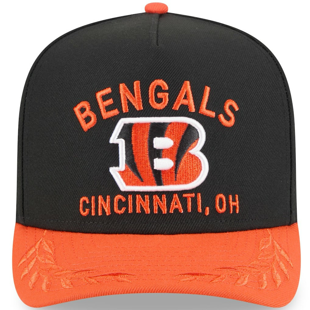 Cincinnati Bengals New Era Youth 2025 NFL Draft A-Frame 9FIFTY Snapback Hat