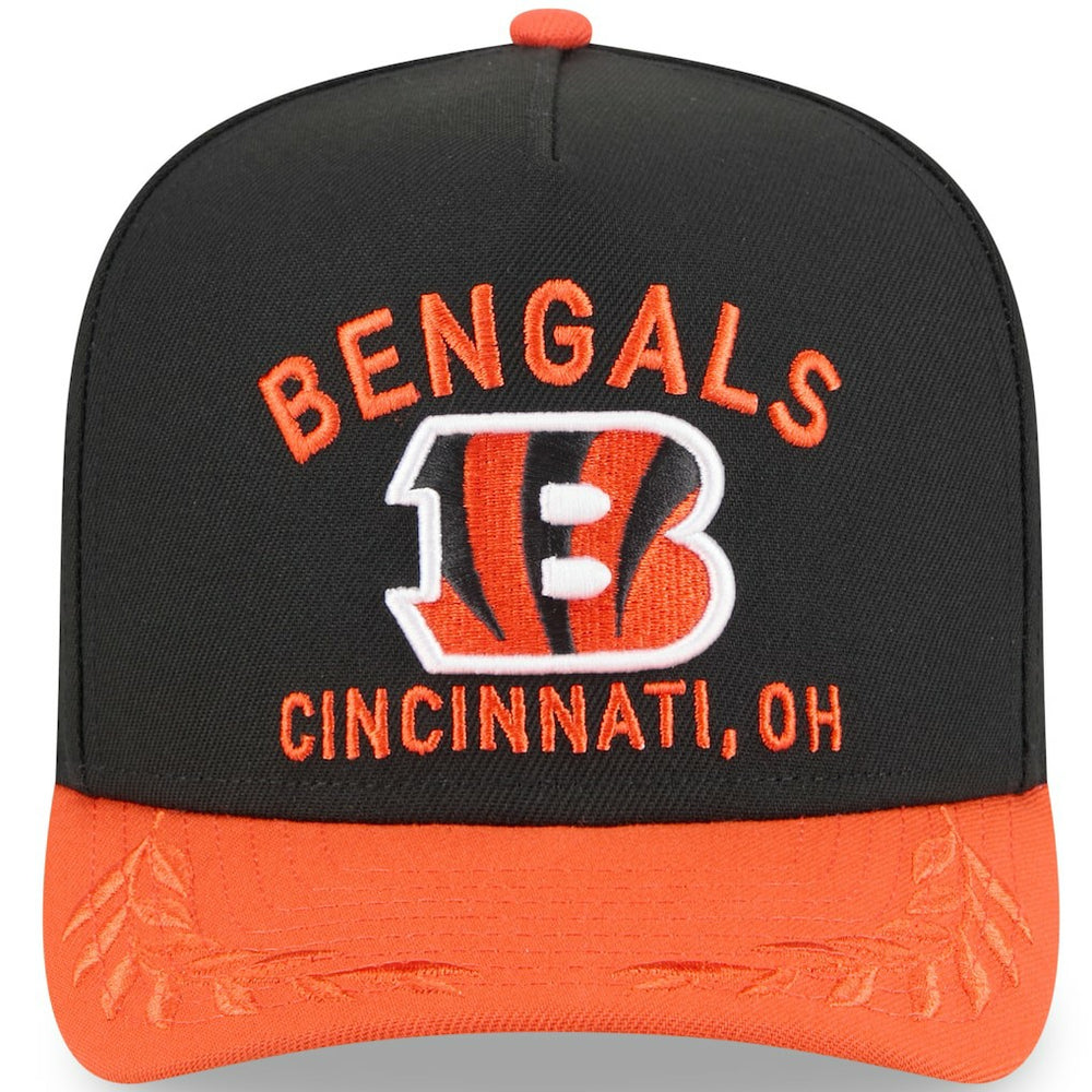 Cincinnati Bengals New Era Youth 2025 NFL Draft A-Frame 9FIFTY Snapback Hat
