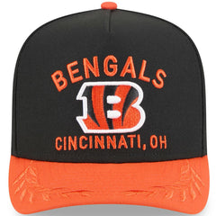 Cincinnati Bengals New Era Youth 2025 NFL Draft A-Frame 9FIFTY Snapback Hat