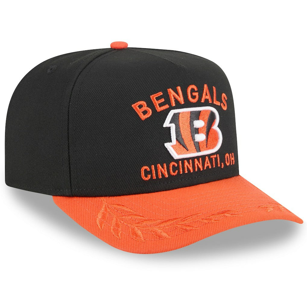 Cincinnati Bengals New Era Youth 2025 NFL Draft A-Frame 9FIFTY Snapback Hat